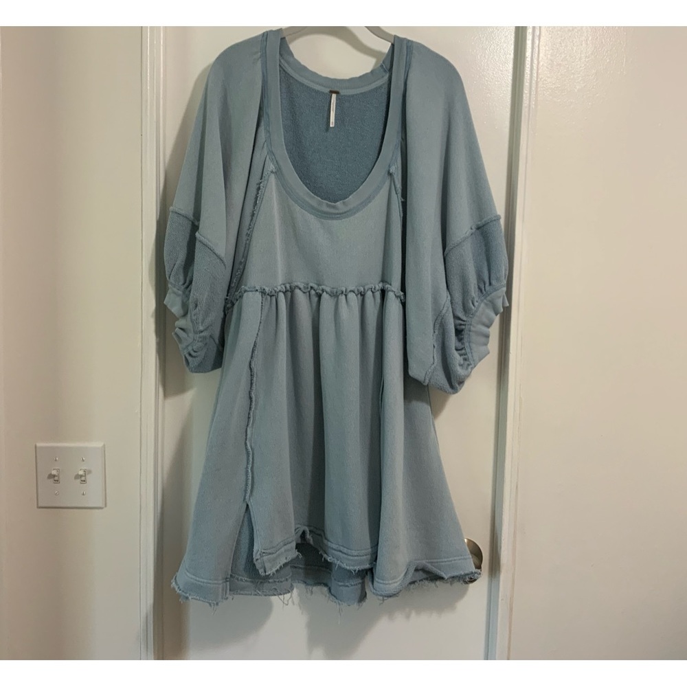 Free People Sunchild Sweatshirt Dress
